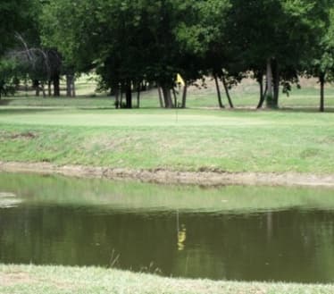 Course view showing fairway and water feature